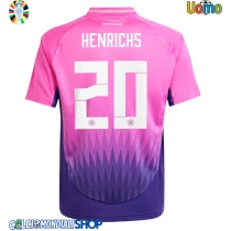 Maglie da calcio Germania Benjamin Henrichs #20 Seconda Maglia Europei 2024 Manica Corta